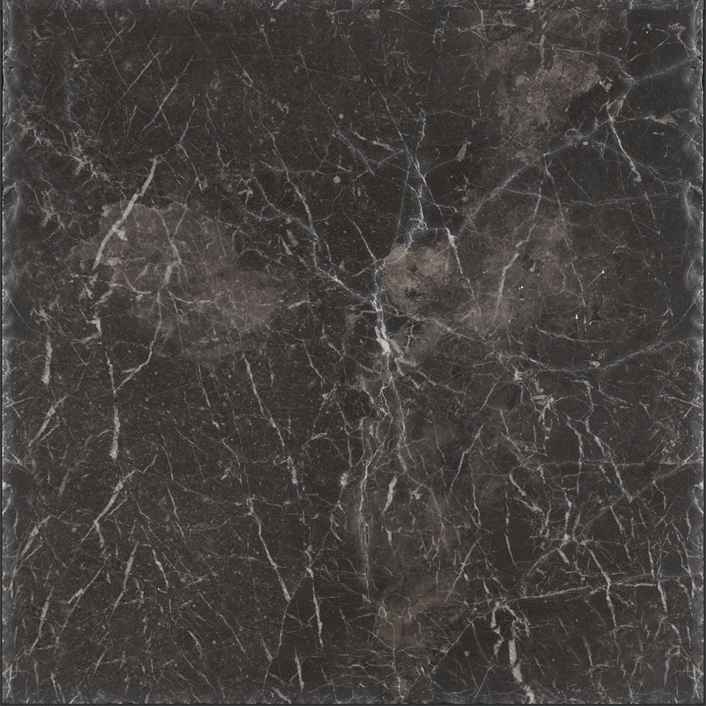 NEW Iris Black Brushed Marble Tile