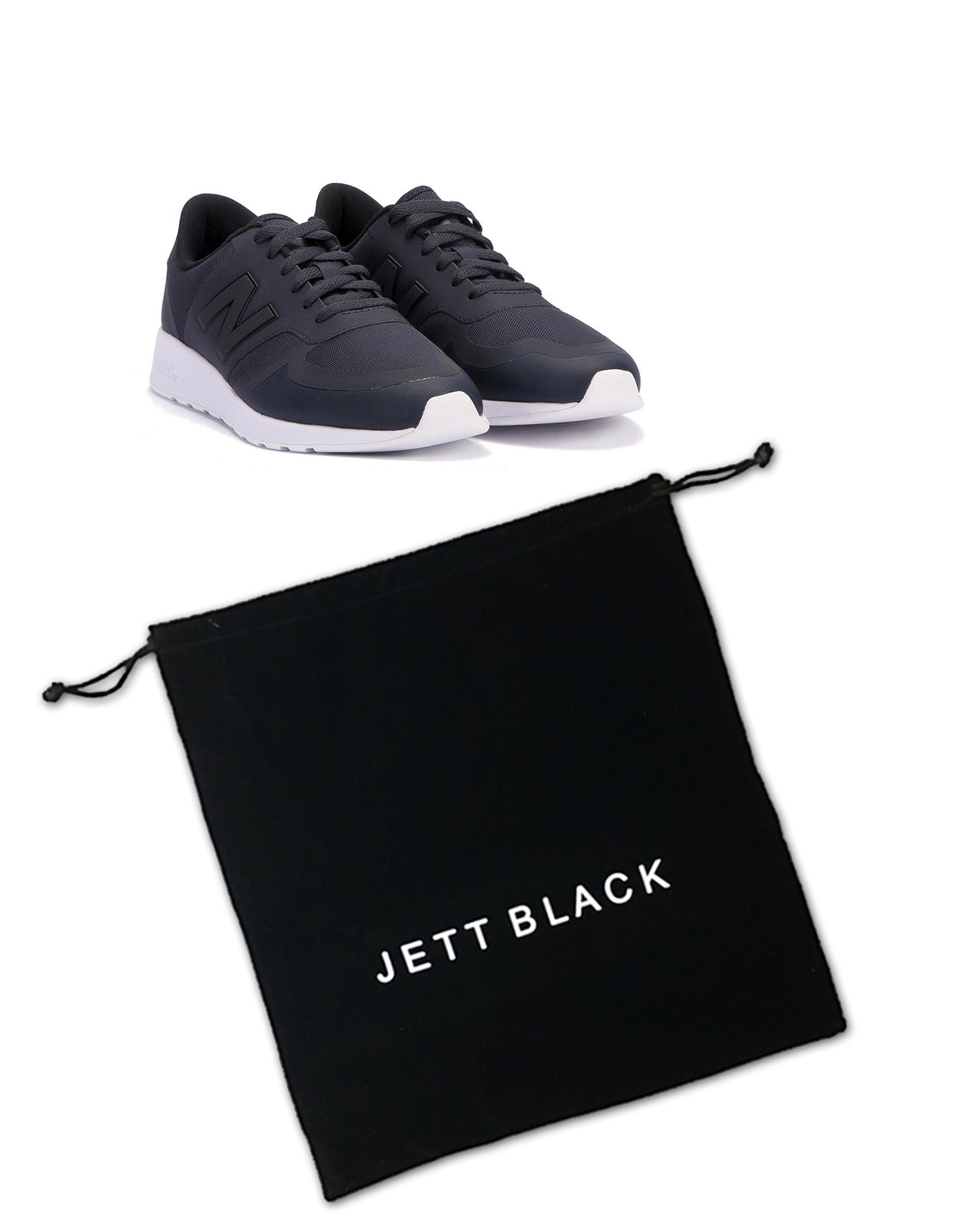 Jett Black Shoe Pouch - 2 Pack