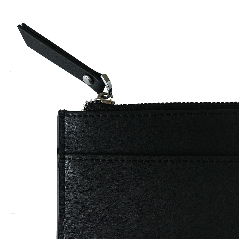 Jett Black Leather Pouch