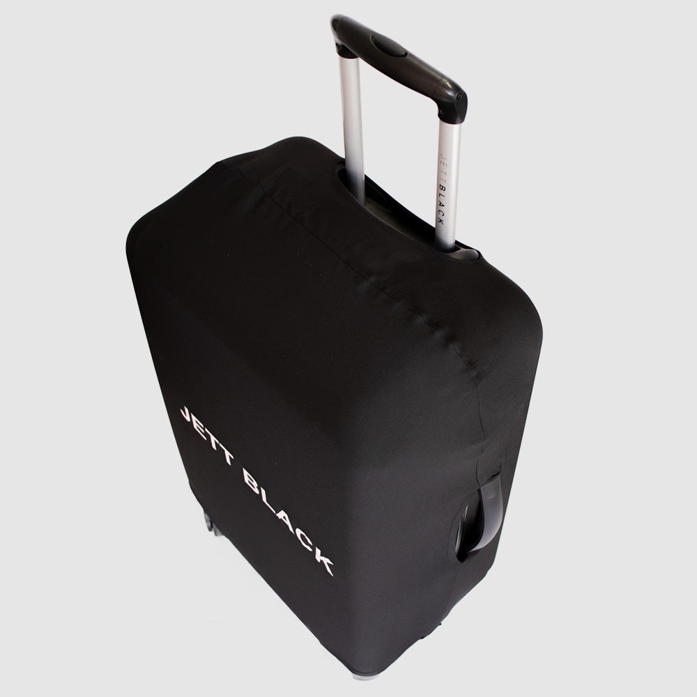 Jett Black Luggage Cover Medium