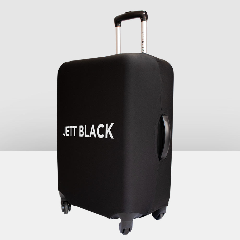 Jett Black Luggage Cover Medium