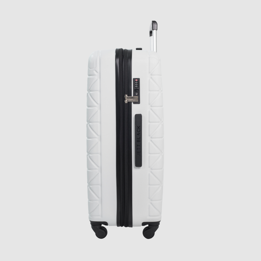 Iceberg White Paragon Extra Large Suitcase
