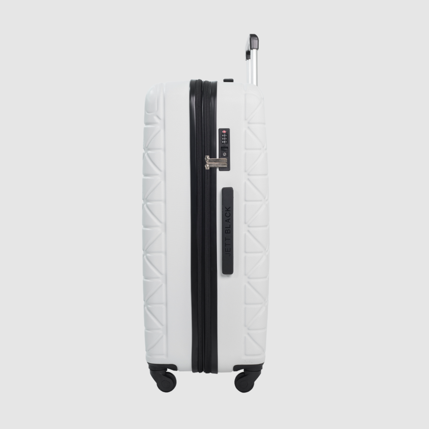 Iceberg White Paragon Large Suitcase