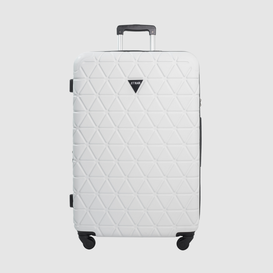 Iceberg White Paragon Large Suitcase
