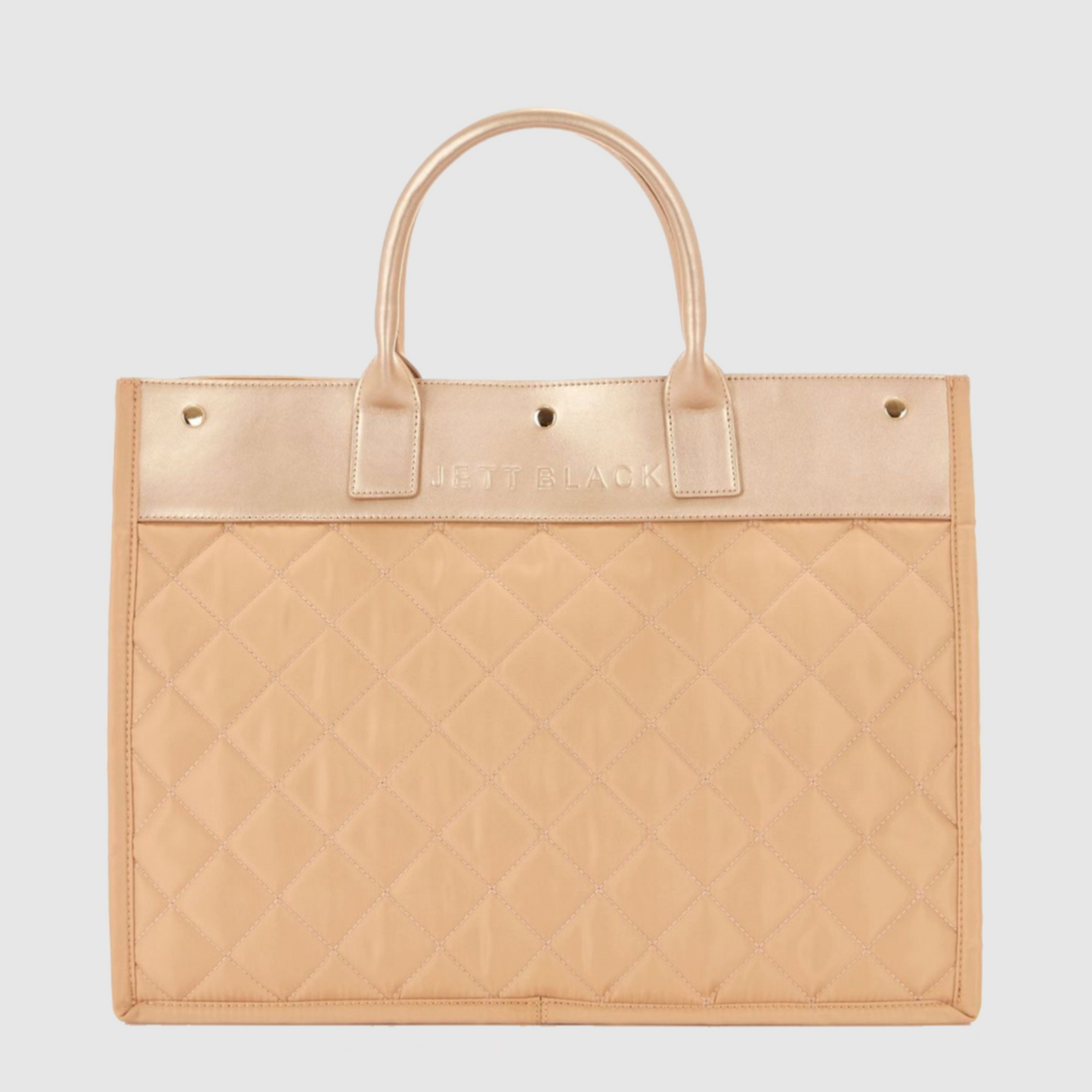 The Brooklyn Gold Large Tote Bag