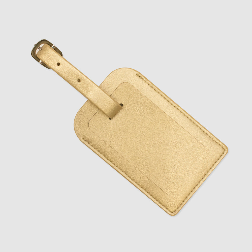 Jett Gold Luggage Tags - 2 Pack