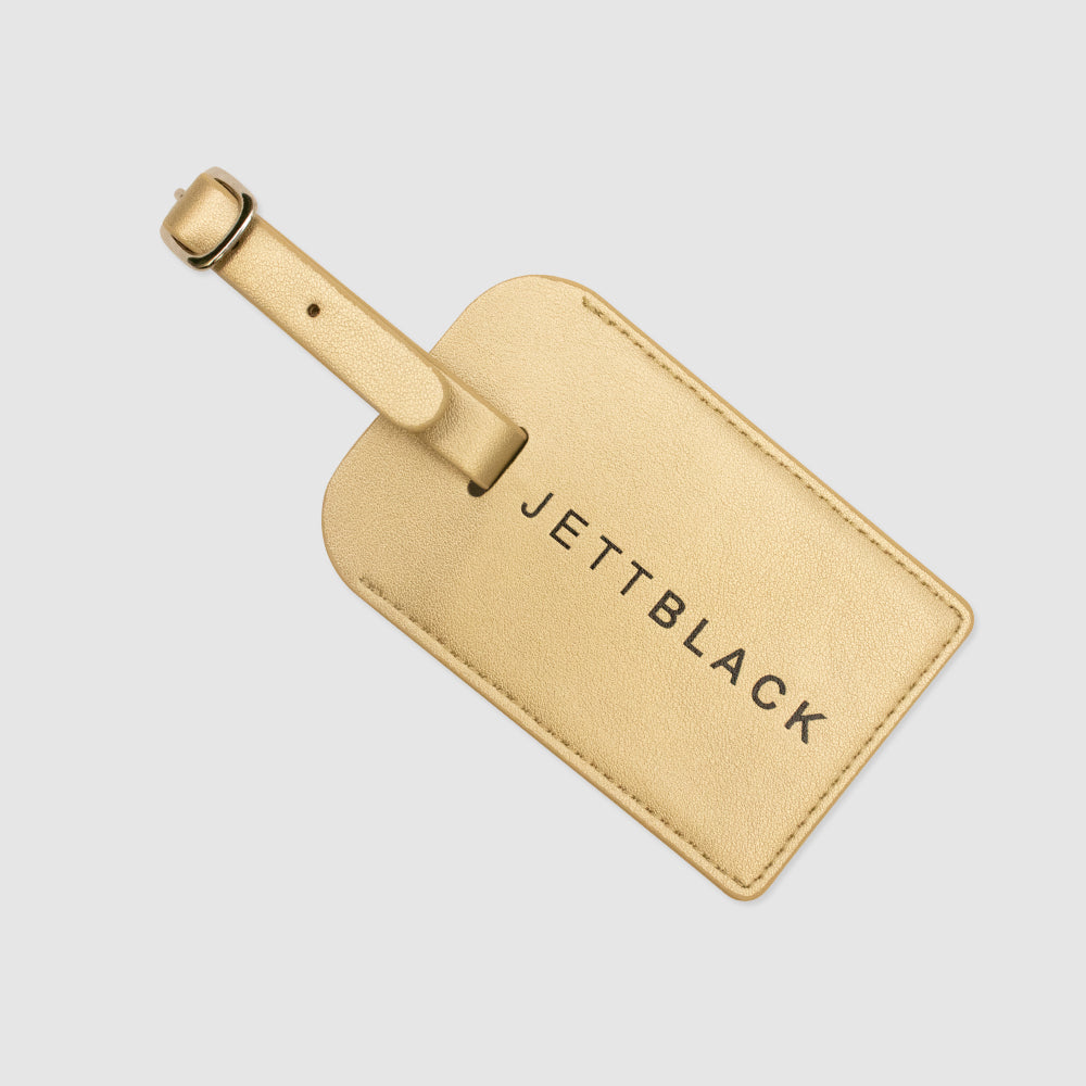 Jett Gold Luggage Tags - 2 Pack