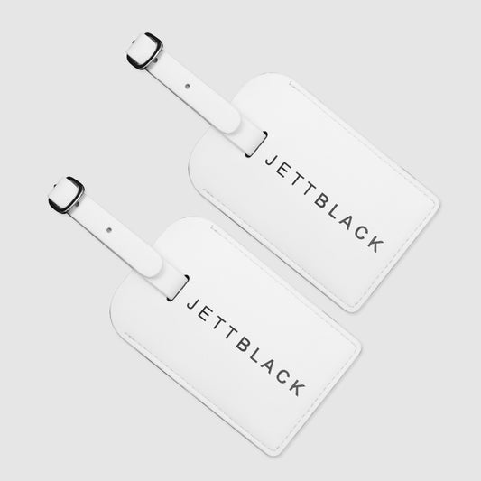 Jett Sport White Luggage Tags