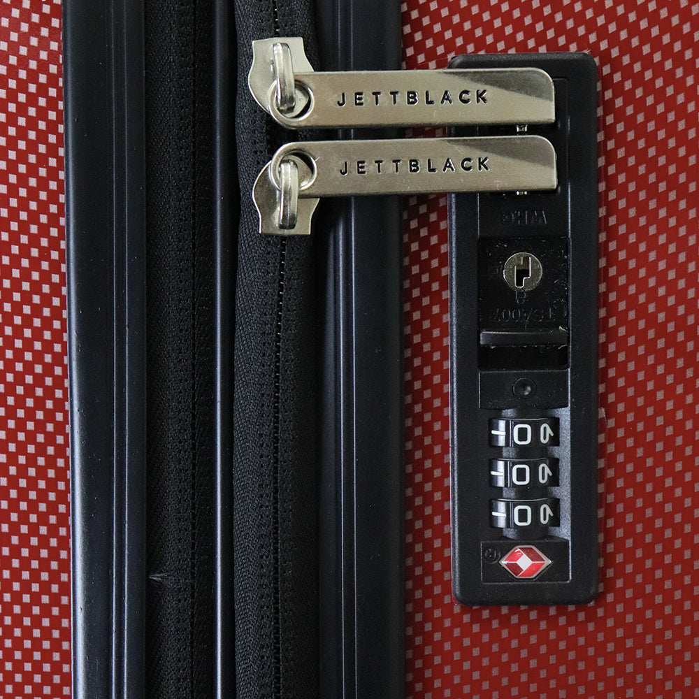 Carbon Red Series Large Suitcase