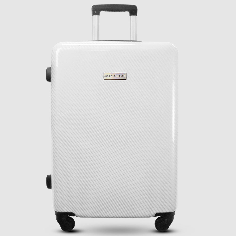 Carbon White Series Large Suitcase