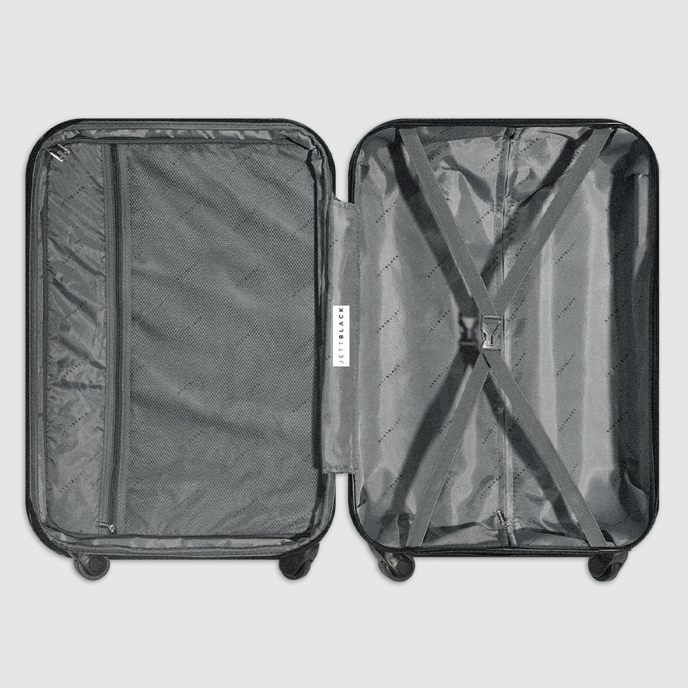 Carbon White Series Large Suitcase
