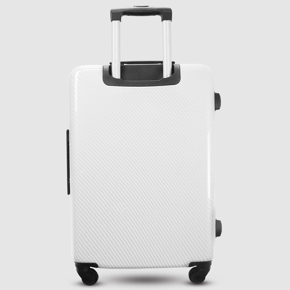 Carbon White Series Large Suitcase