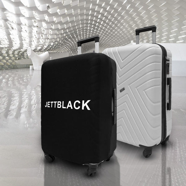 Jett Black Luggage Cover Large