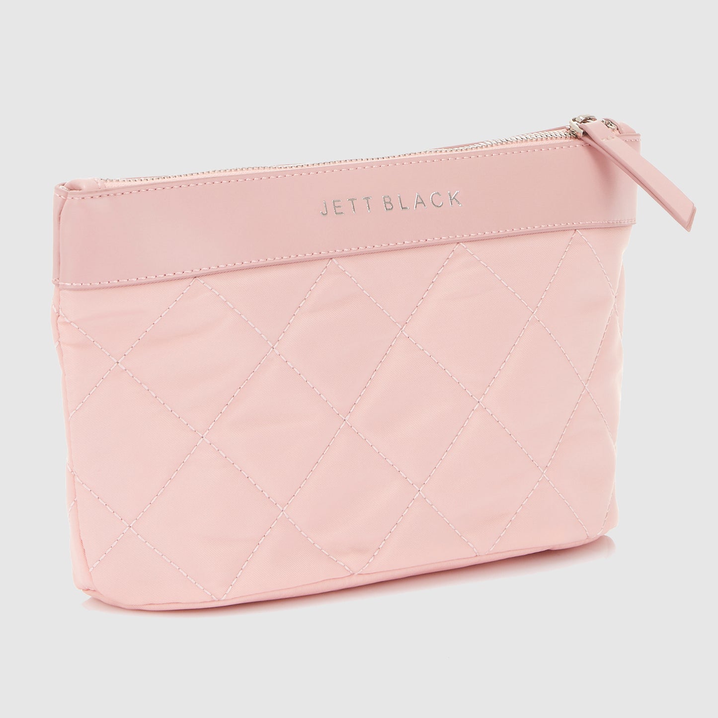 The Bondi Blush Quilted Clutch Pouch