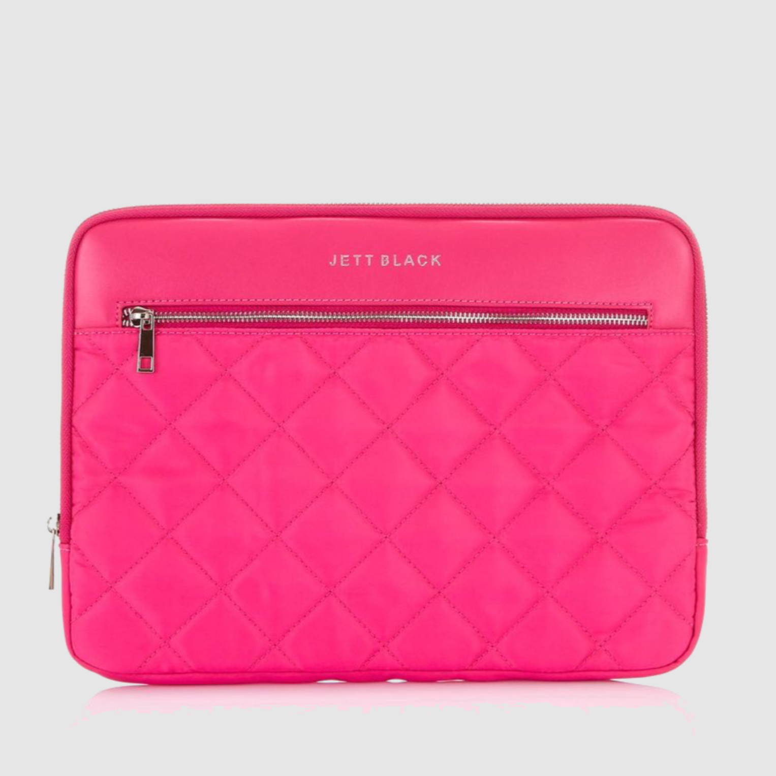 Jett Black Pink 13 Laptop Cover Zip Sleeve J E T T B L A C K