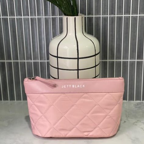 The Bondi Blush Quilted Clutch Pouch