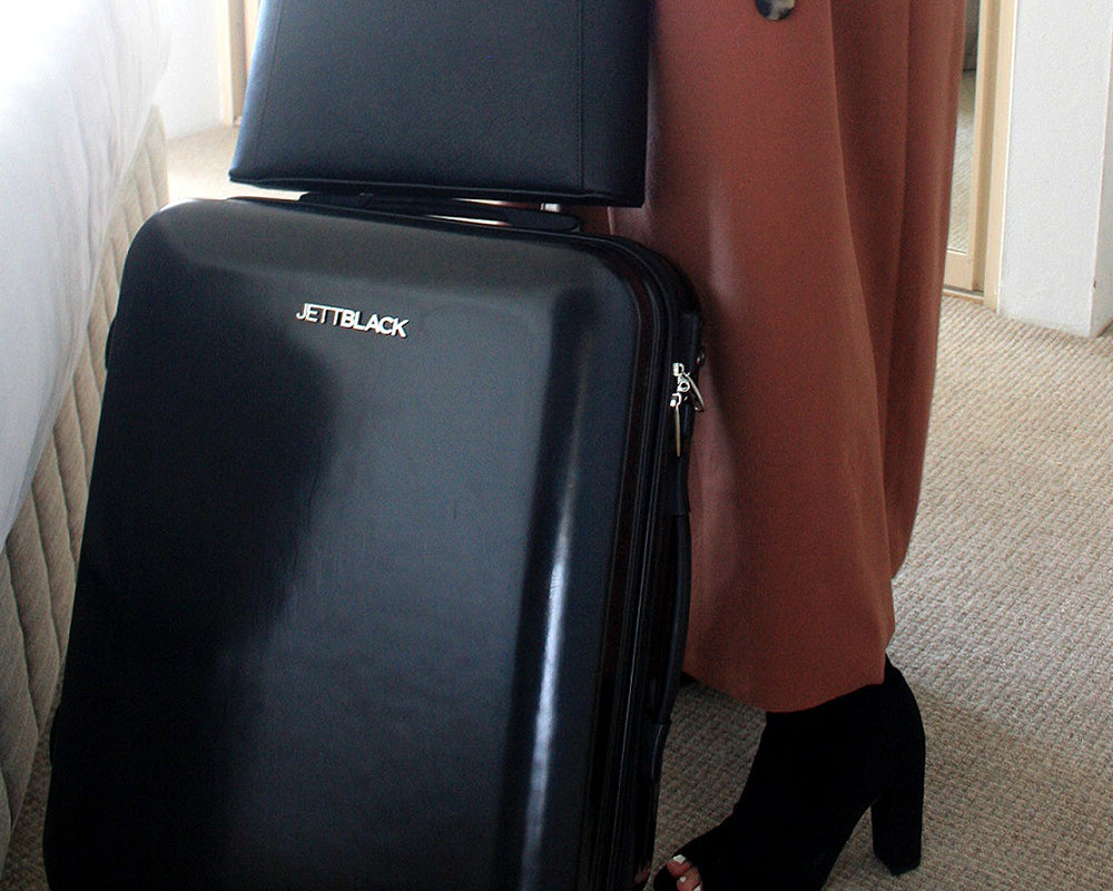 Weekend Getaway With Jett Black Luggage