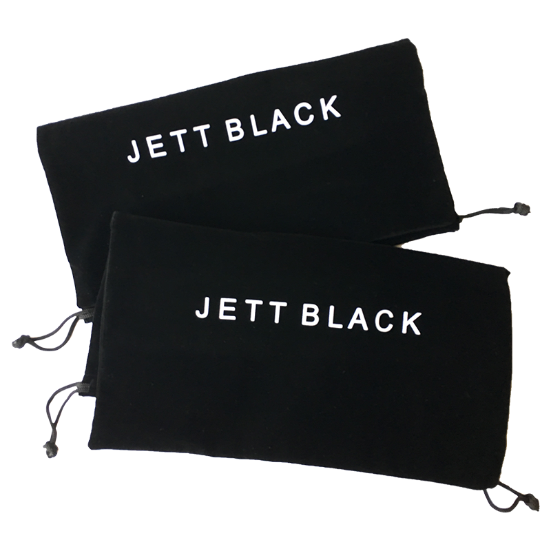 Jett Black Shoe Pouch - 2 Pack