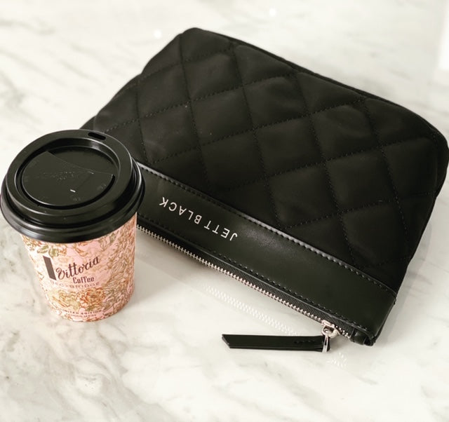 The Bondi Quilted Clutch Pouch Zip Case
