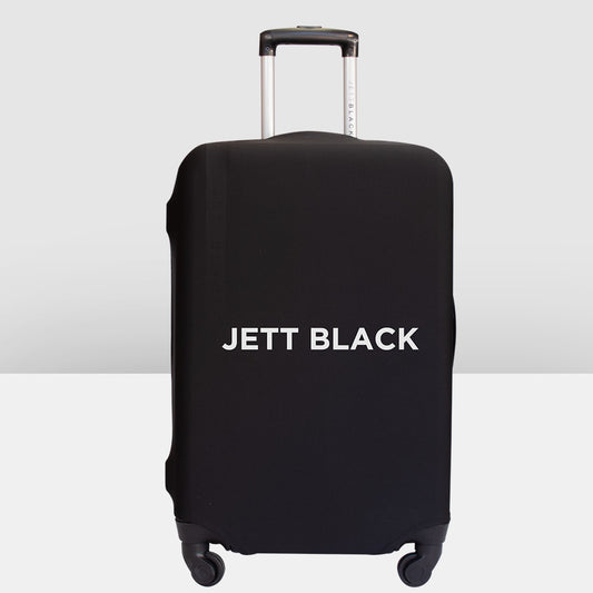 Jett Black Luggage Cover Medium