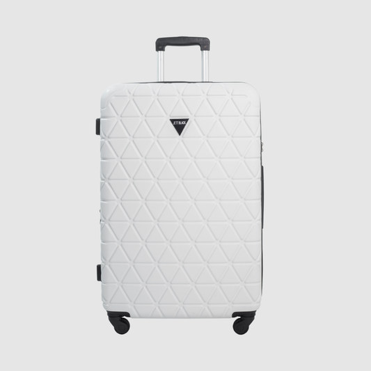 Iceberg White Paragon Medium Suitcase