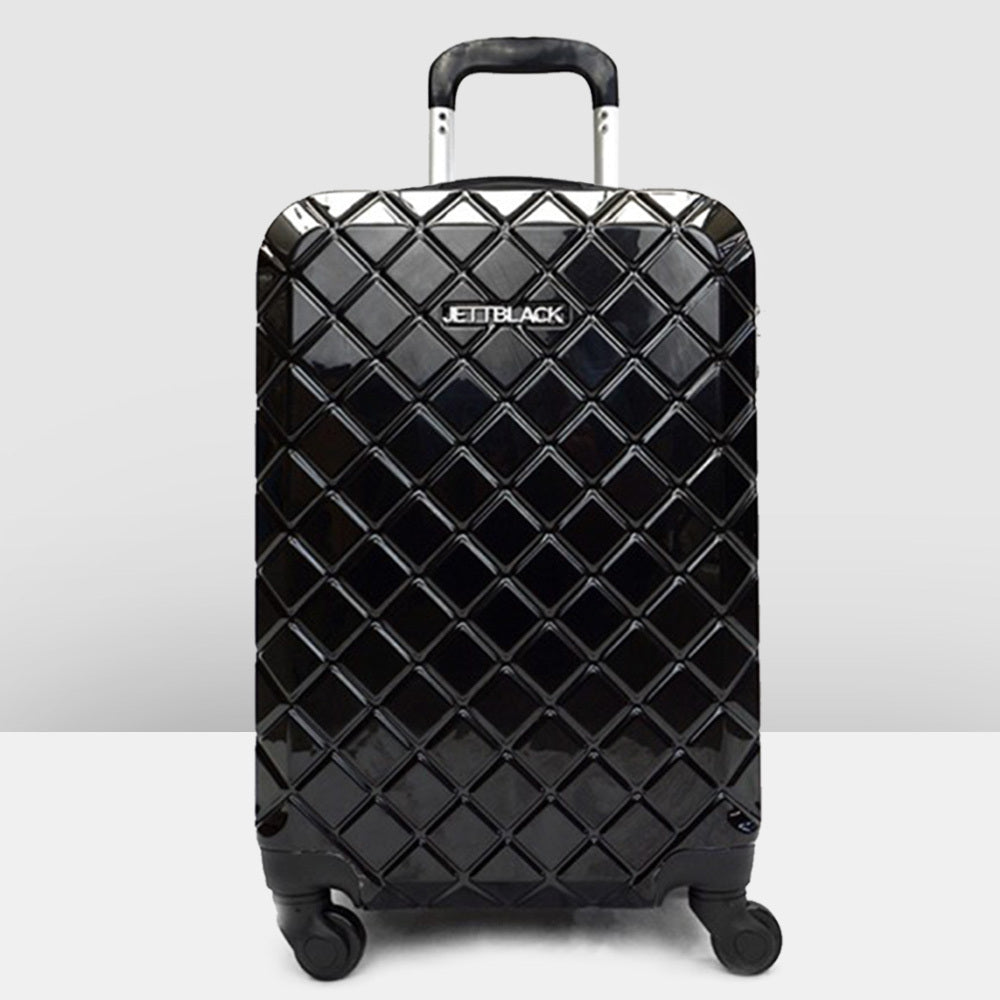 Check Black Carry On Small Suitcase