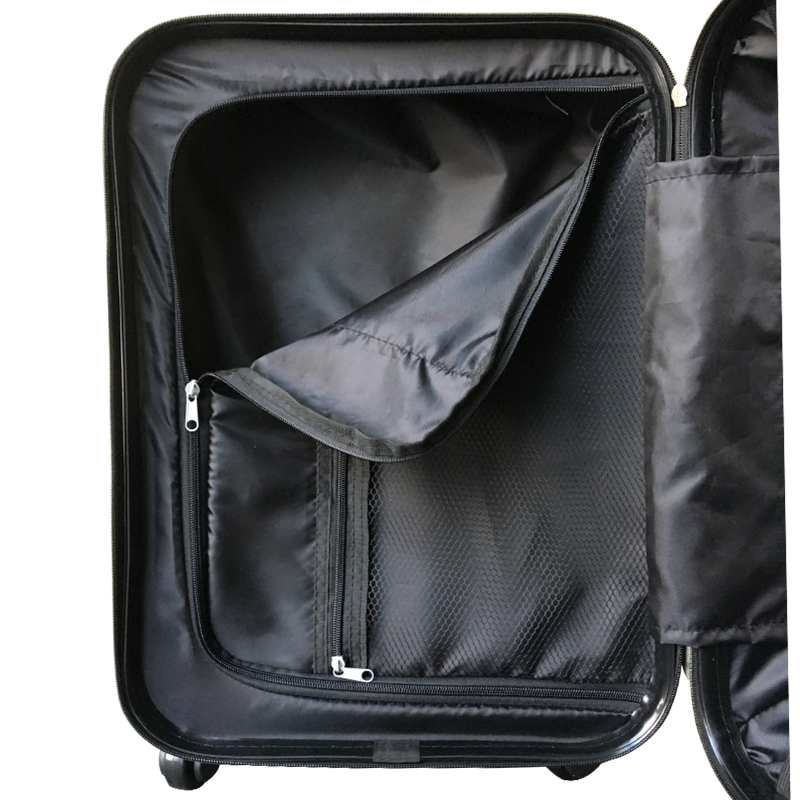 Check Black Carry On Small Suitcase