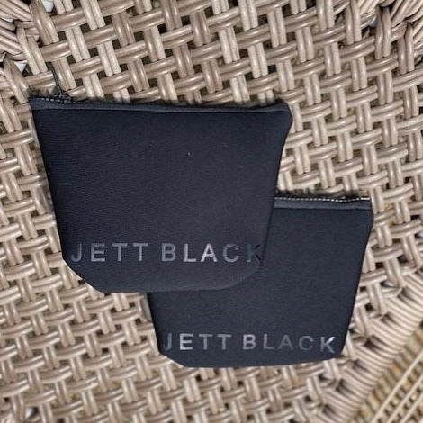 Jett Black Neoprene Travel Cases - 2 Pack