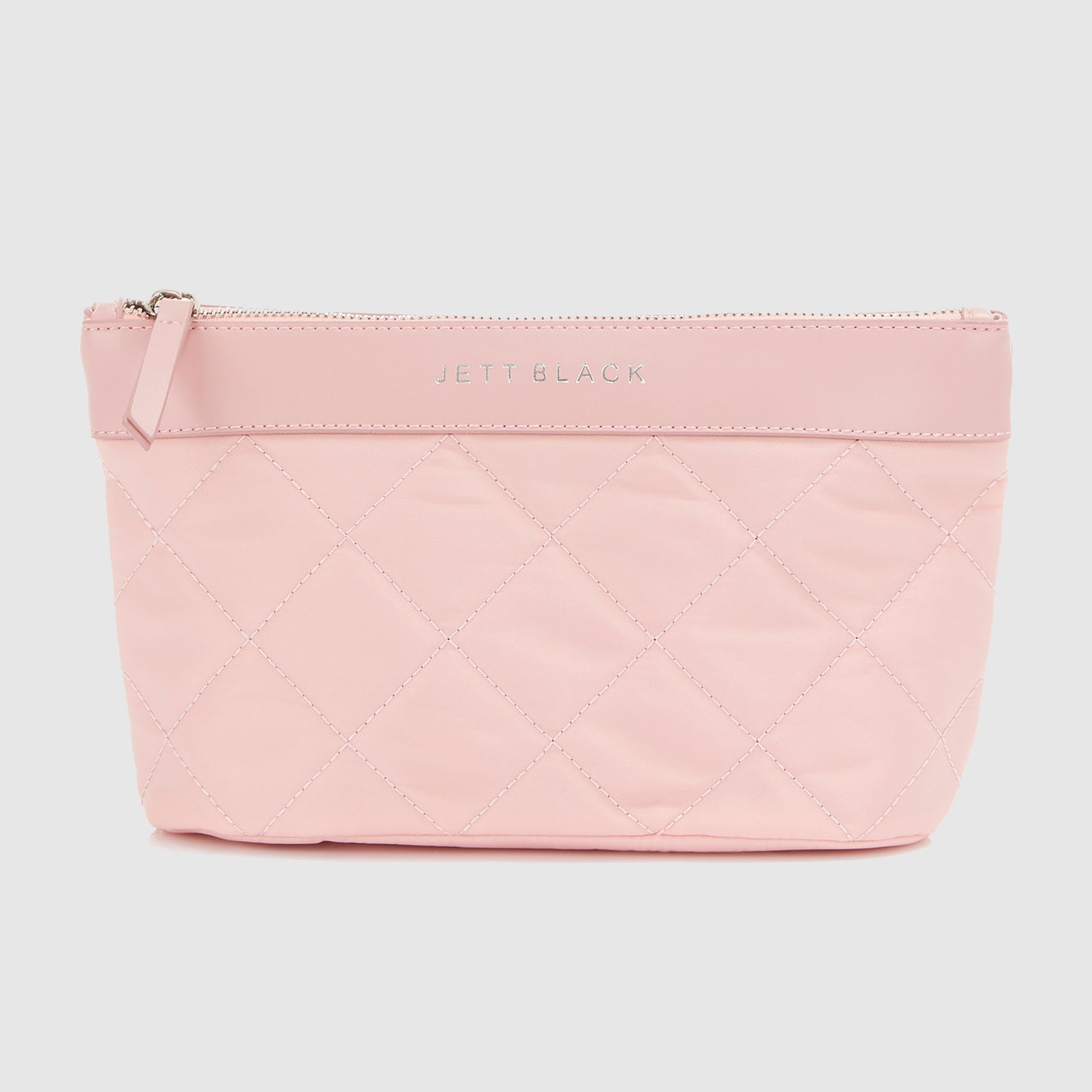 Soho Blush Quilted Tote Pouch Set