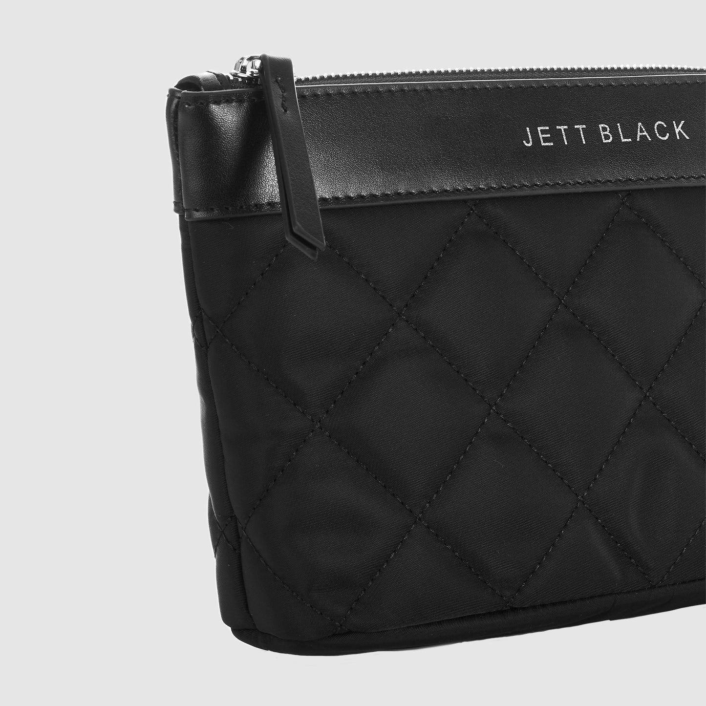 The Bondi Quilted Clutch Pouch Zip Case