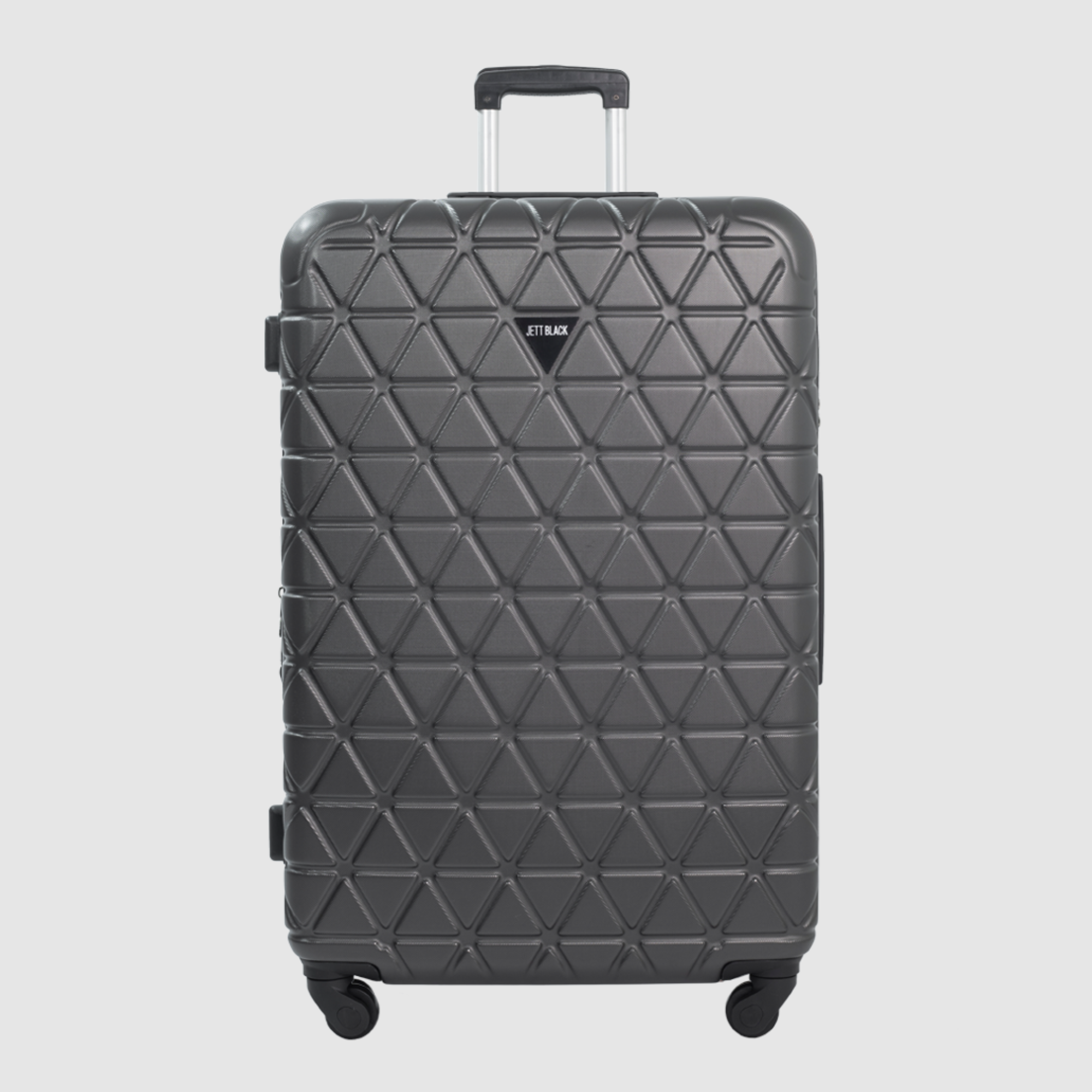 28" Luggage Quicksilver Paragon Large Suitcase Jett Black J E T T B