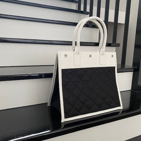 Soho Monochrome Medium Tote Bag